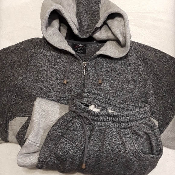 Buda 2pc Jogging Set. Men's Big & Tall Size: 2XL. Bottom 34L - Picture 2 of 12